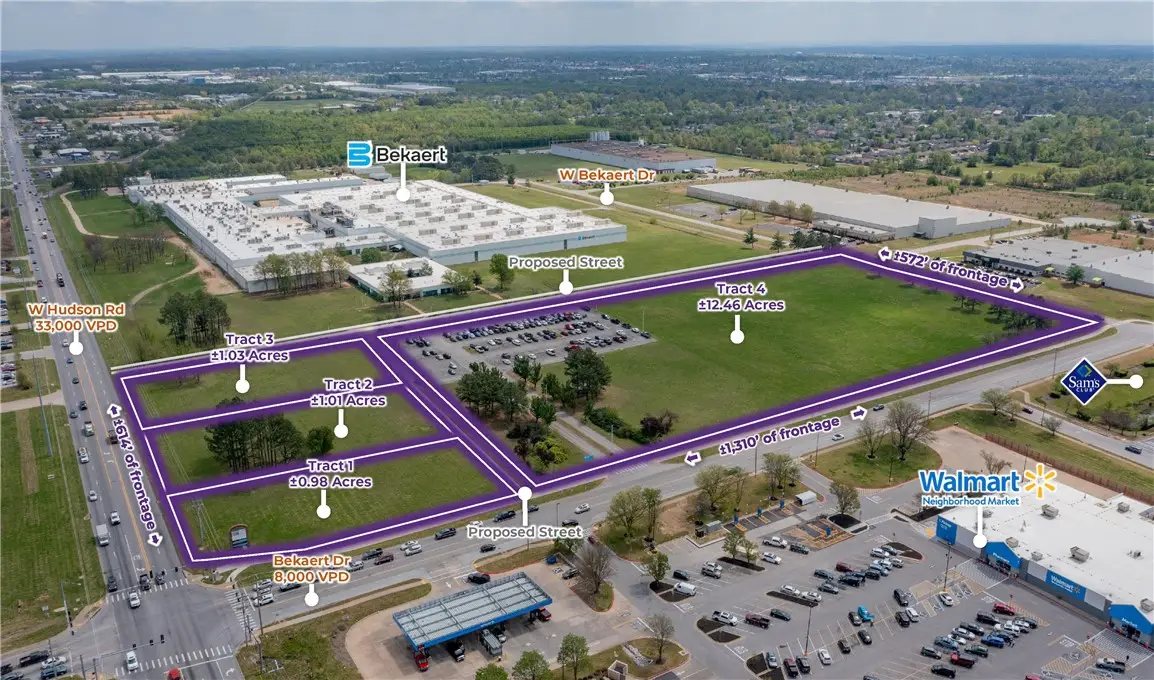 1 Bekaert Drive #Tract 1, Rogers, AR 72756 - #1
