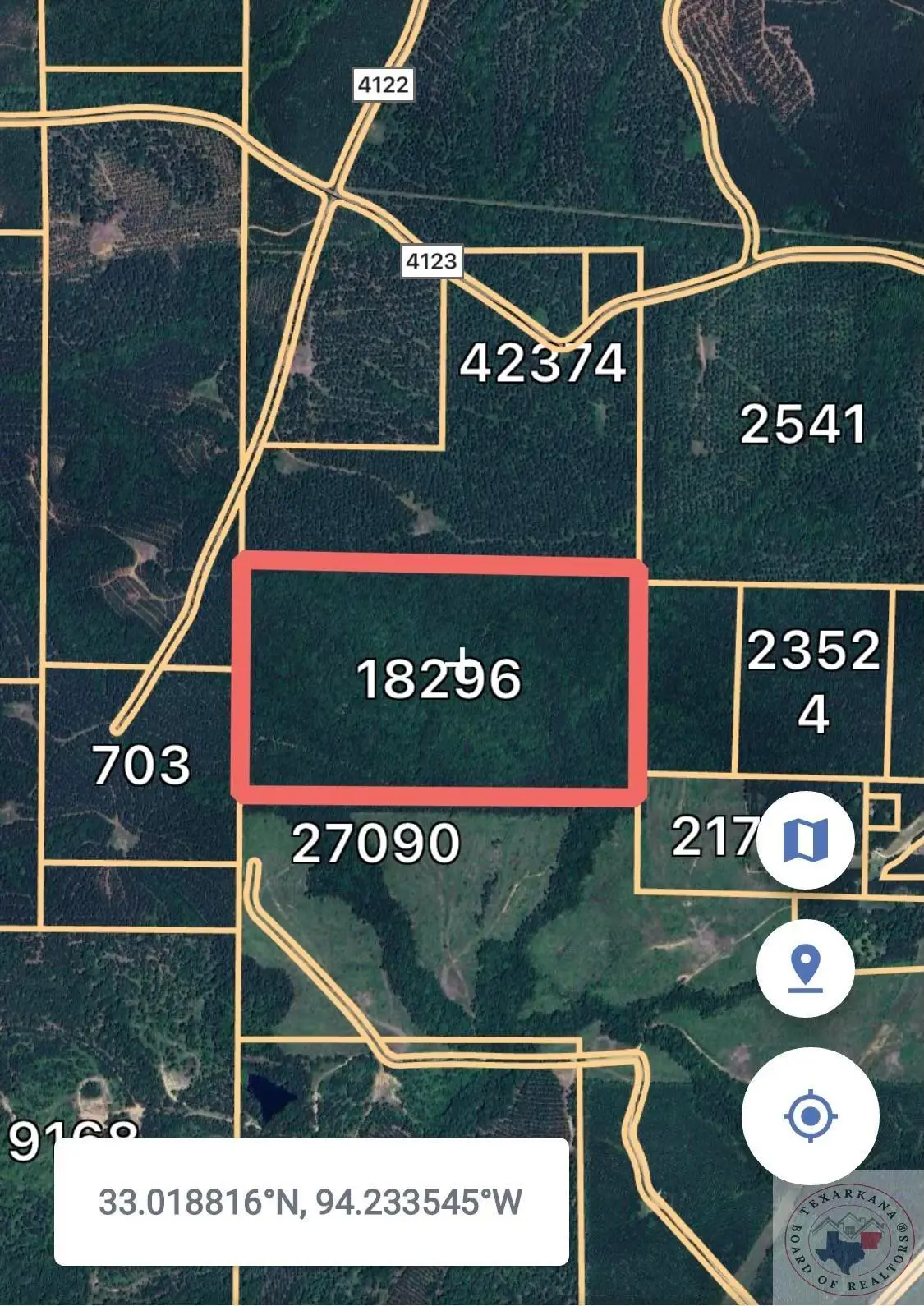 TBD Cr 4122, Bivins, TX 75555 - Image #1