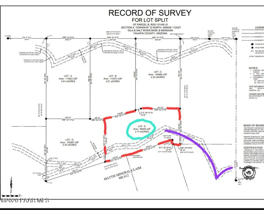 Lot 01 E Wolfpack Trail, Mayer, AZ 86333 - #2