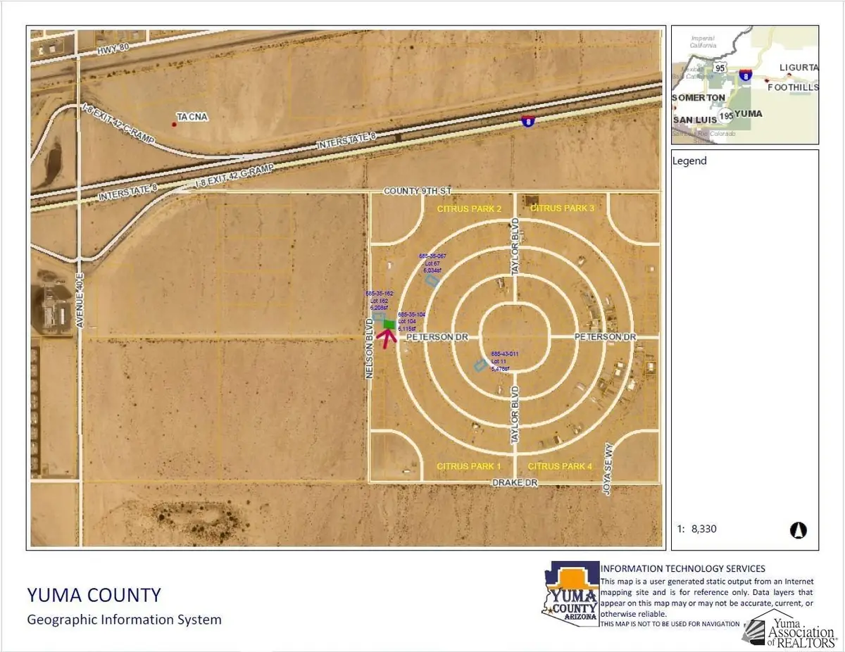 0000 NW CITRUS CIRCLE, Tacna, AZ 85356 - Image #1