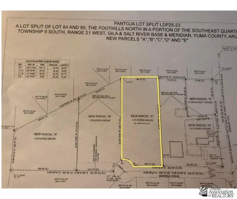 Lot C WARREN DR, Yuma, AZ 85367 - #2