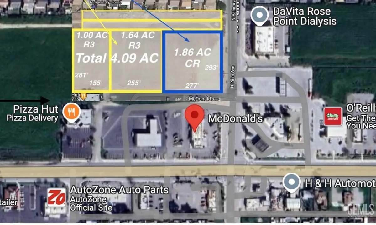 0 N PALM AVENUE, Wasco, CA 93280 - Image #1