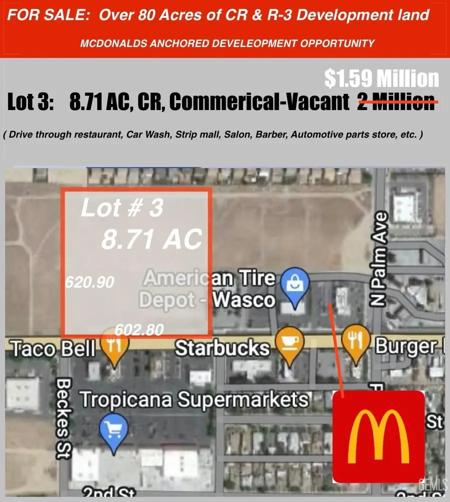 0 N PALM AVENUE, Wasco, CA 93280 - Image #3