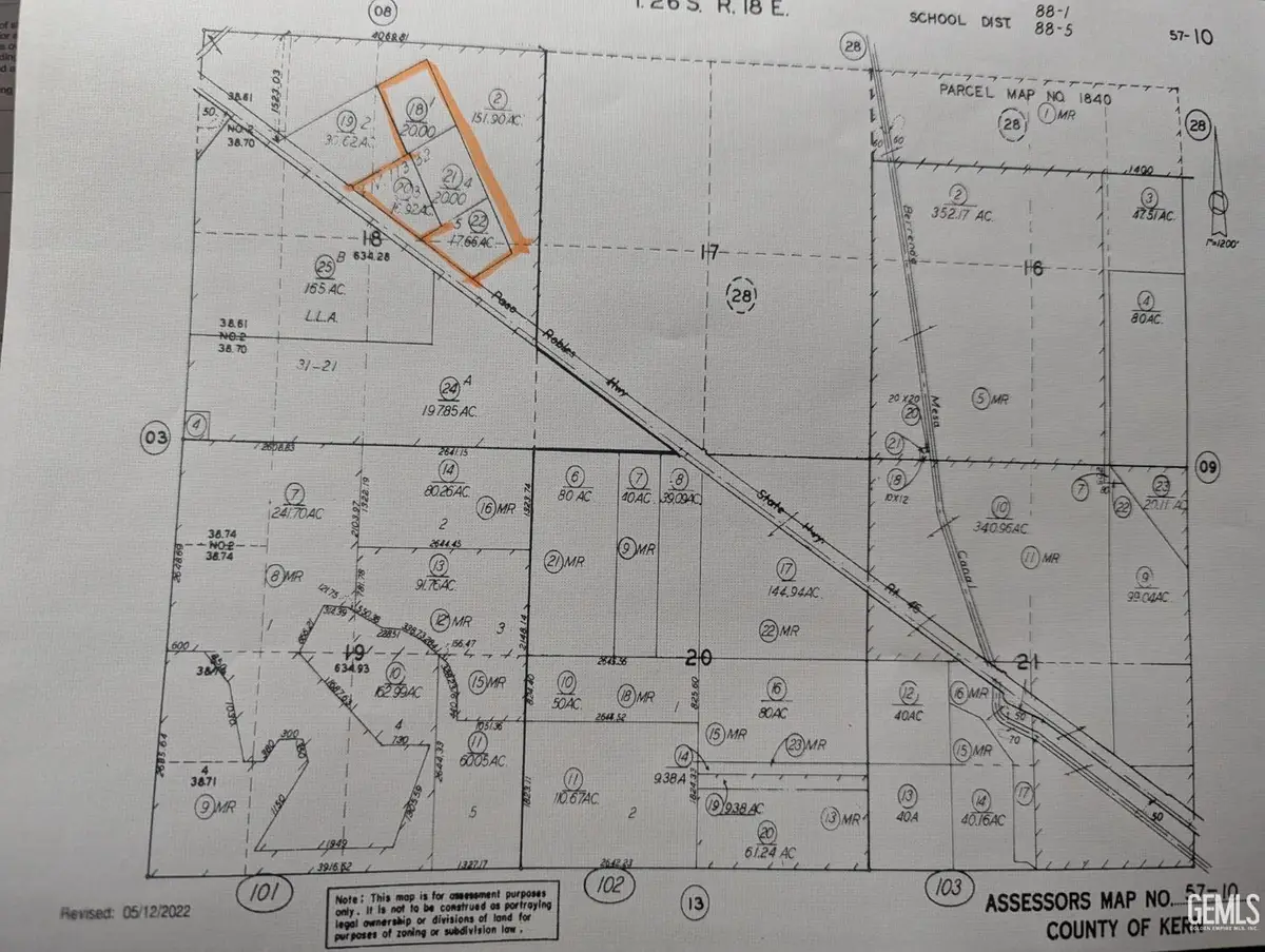 0 HWY 46, Lost Hills, CA 93249 - Image #1