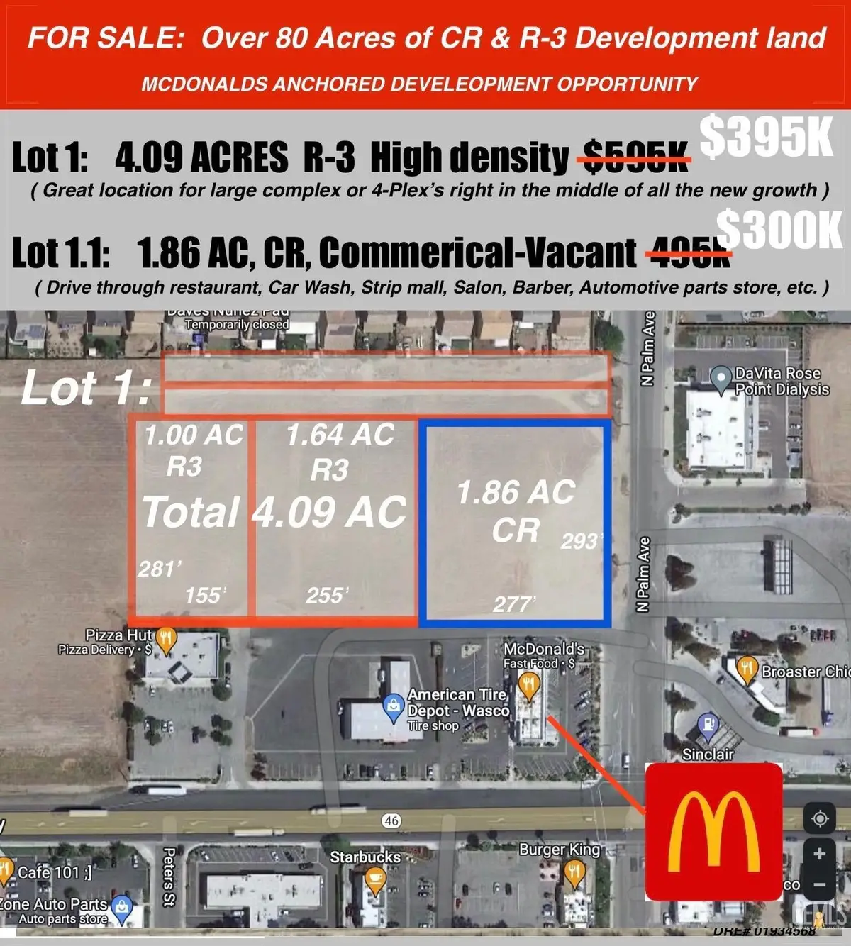 0 N PALM AVENUE, Wasco, CA 93280 - #1