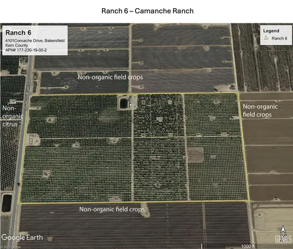 0 COMANCHE 80AC ORGANIC NAVELS, Bakersfield, CA 93307