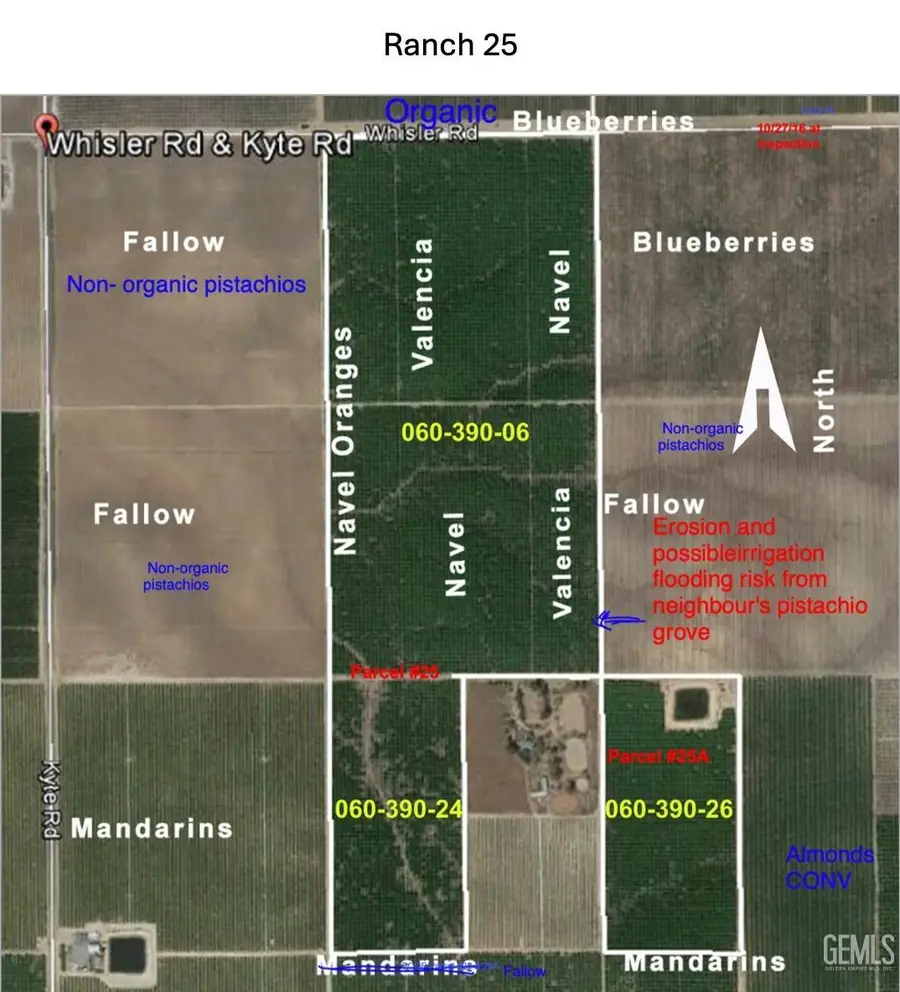 0 120AC ORGANIC NAVEL & VALENCIA, Delano, CA 93215 - #3