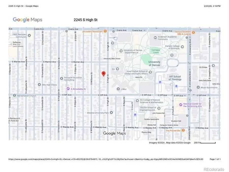 2245 S High St, Denver, CO 80210 - #2