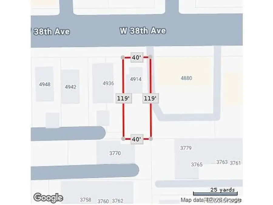 4914 W 38th Ave, Denver, CO 80212 - #2