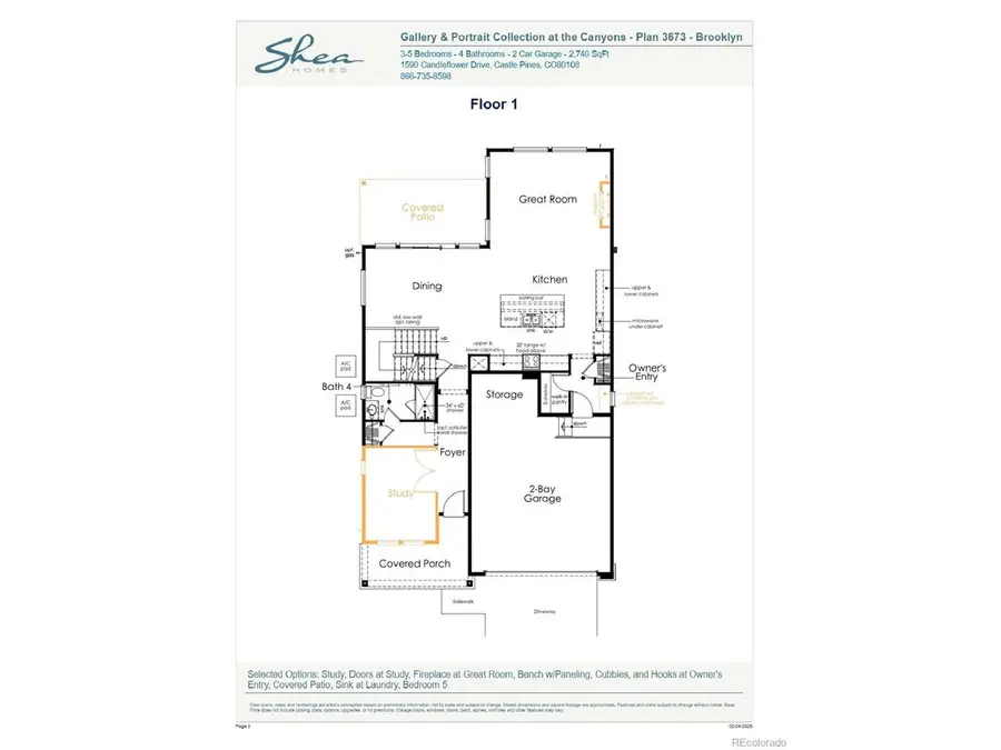 1252 Stillspring Ln, Castle Pines, CO 80108 - Image #2