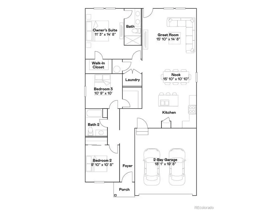 1694 Drumming Dr, Windsor, CO 80550 - #2