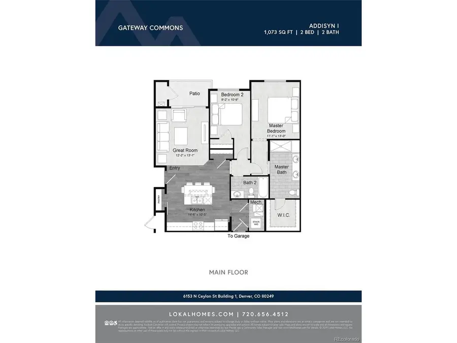 6153 N Ceylon St #3-104, Denver, CO 80249 - #3