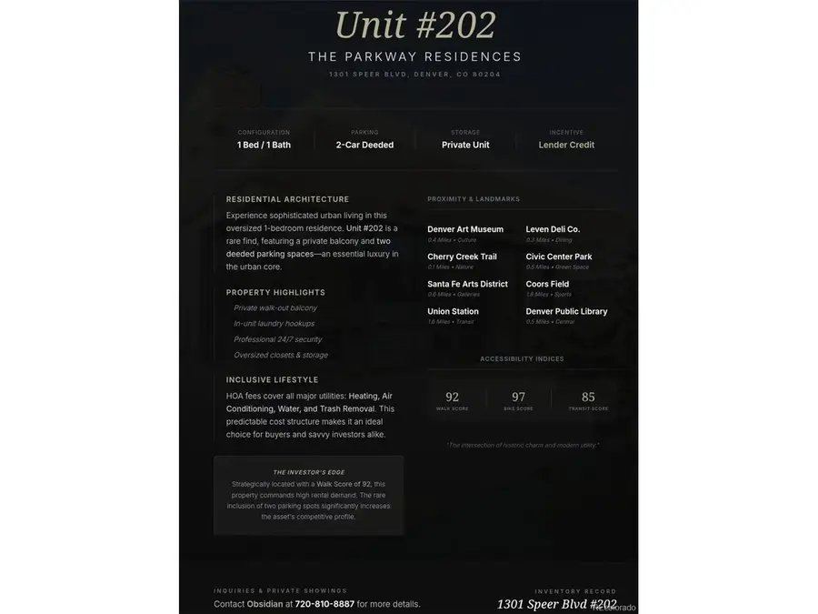 1301 Speer Blvd #202, Denver, CO 80204 - Image #2