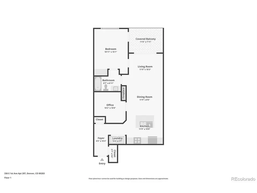 336 E 1st Ave #207, Denver, CO 80203 - Image #3