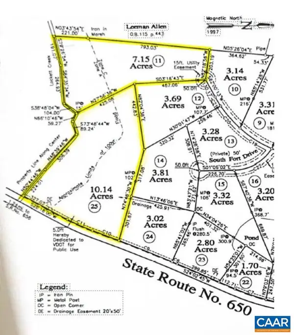 Lot 25 & 11 Twenty Two Rd #25 & 11, PAMPLIN, VA 23958