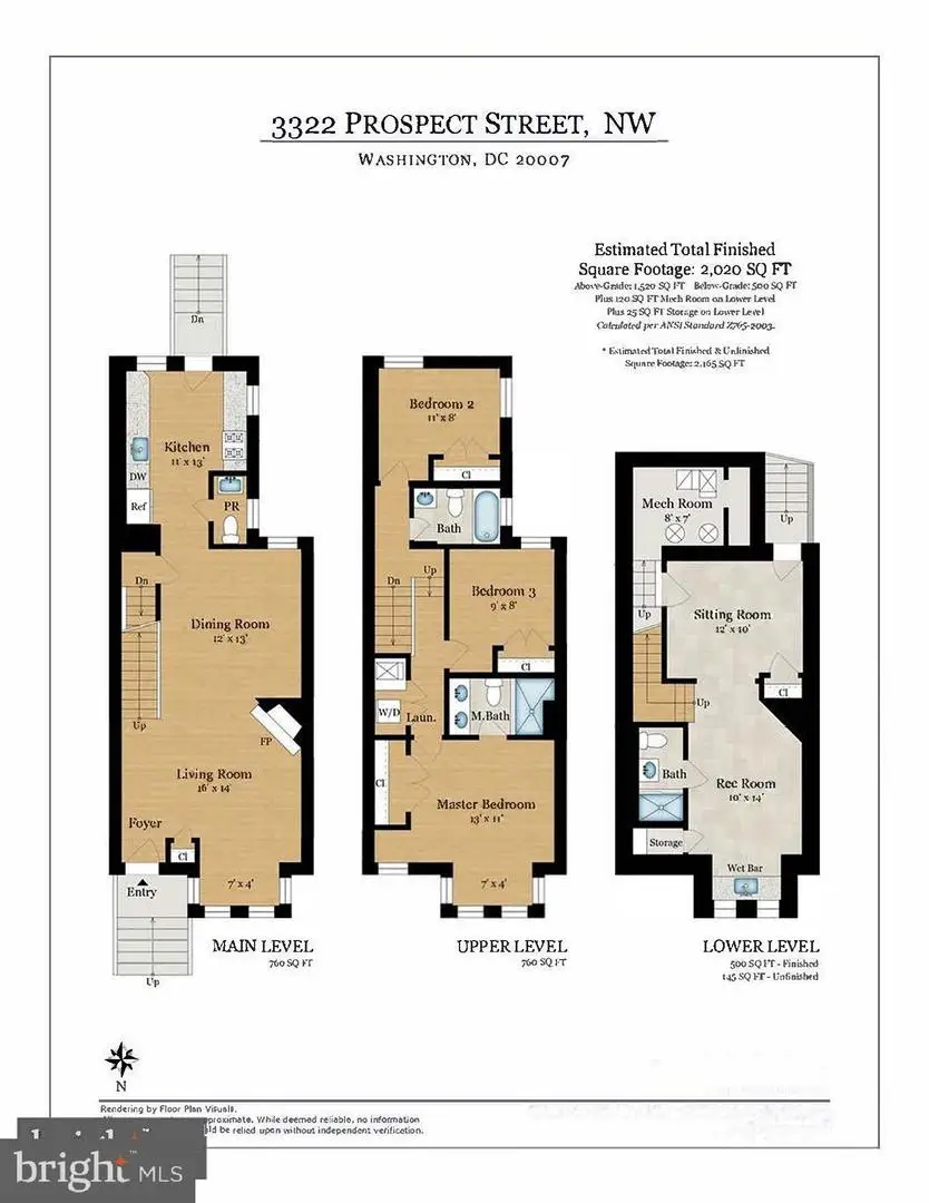 3322 Prospect St Nw, Washington, DC 20007 - #2