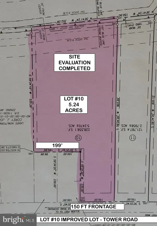 Lot#10 Tower Rd, CAMDEN WYOMING, DE 19934