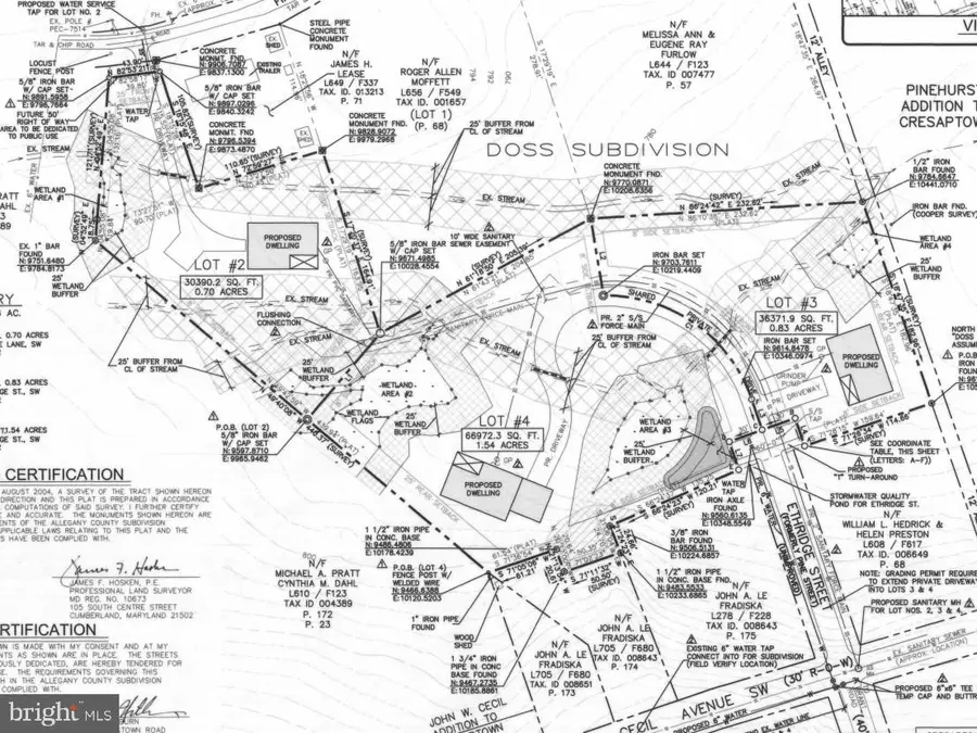 Tract 3: .83+/- Acres-at 14608 Ethridge St, Cresaptown, MD 21502 - Image #2