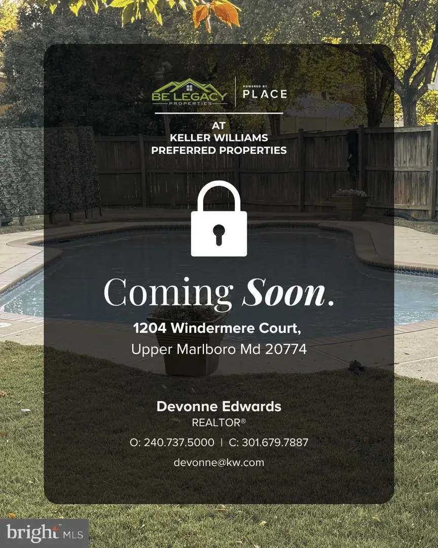 1204 Windermere Ct, Upper Marlboro, MD 20774 - #1