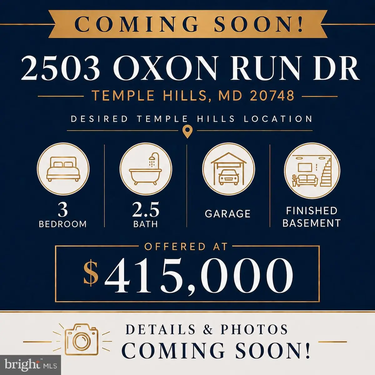 2503 Oxon Run Dr, Temple Hills, MD 20748 - #1