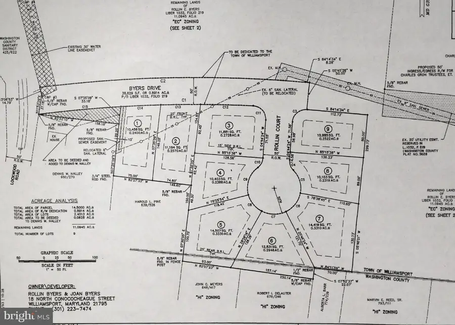 Lots 3,4,5,6,8,9 Rollin Ct, Williamsport, MD 21795 - #2