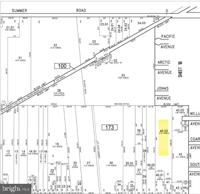 Block 173 Lot 40.03 Wheat Rd, Vineland, NJ 08360 - Image #1