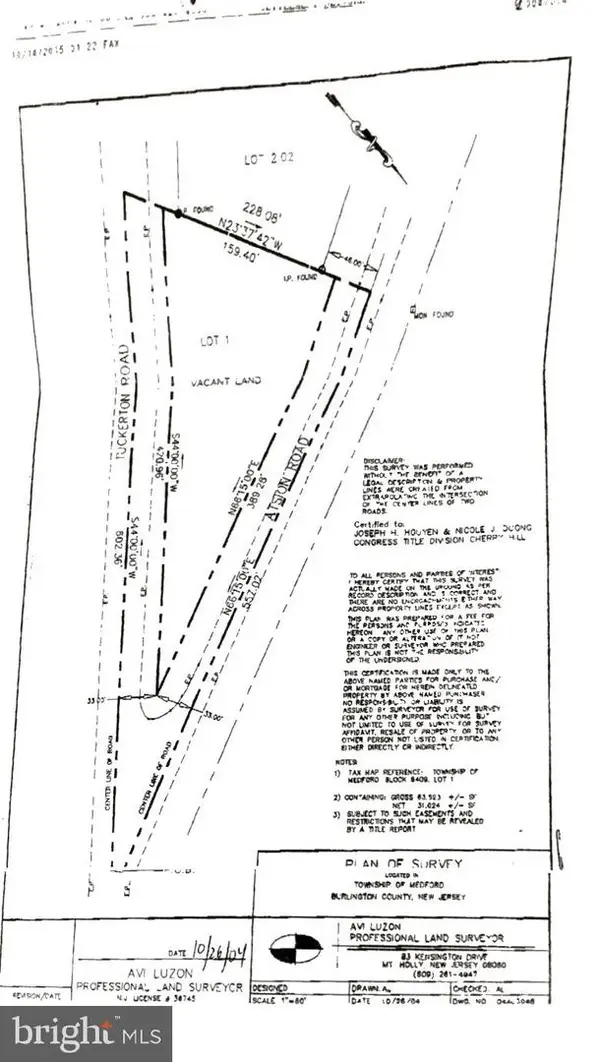 0 Tuckerton And Atsion, MEDFORD, NJ 08055