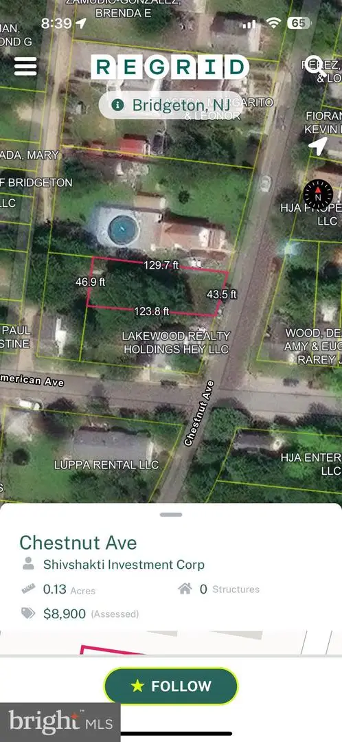 0 Chestnut Ave, BRIDGETON, NJ 08302