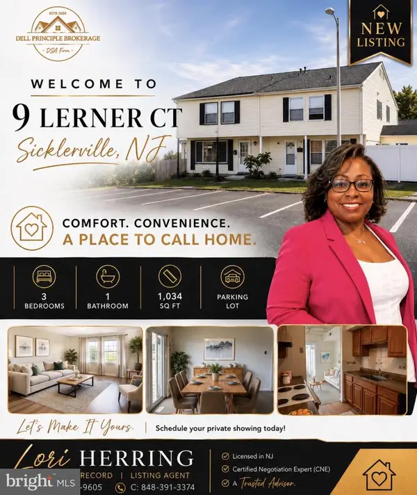 9 Lerner Ct, SICKLERVILLE, NJ 08081