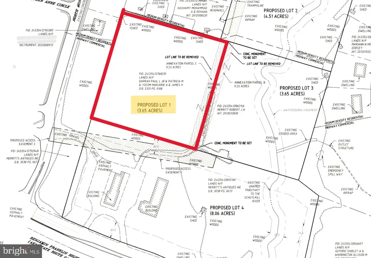 Lot 1 N Monocacy Creek Rd Ben Franklin Hwy, Douglassville, PA 19518 - Image #1