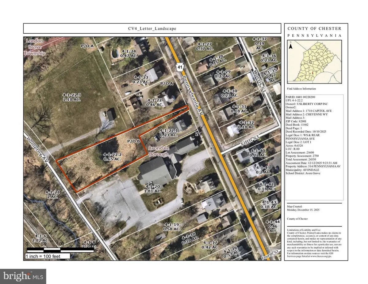 514 Pennsylvania Ave, Avondale, PA 19311 - #1