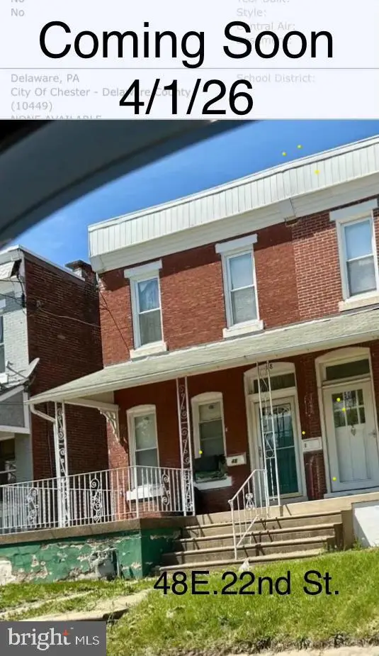 48 E 22 Nd St, Chester, PA 19013 - #2