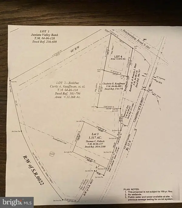 Us Route 322 And Route 35 Kauffman Ln, MIFFLINTOWN, PA 17059