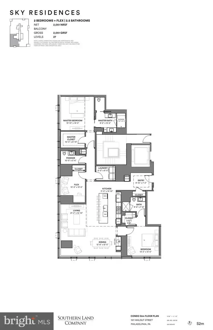 1911 Walnut St. #unit 2702, Philadelphia, PA 19103 - Image #2