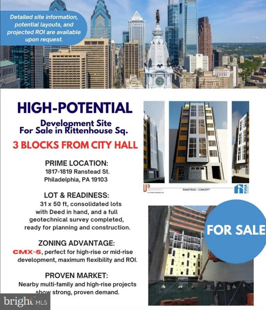 1817-19 Ranstead St, Philadelphia, PA 19103 - #1