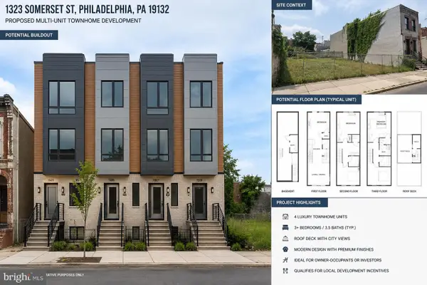 1323 W Somerset St, PHILADELPHIA, PA 19132