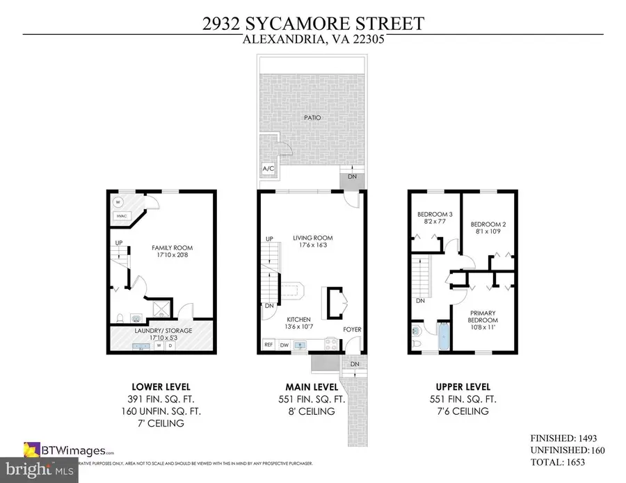 2932 Sycamore St, Alexandria, VA 22305 - #3