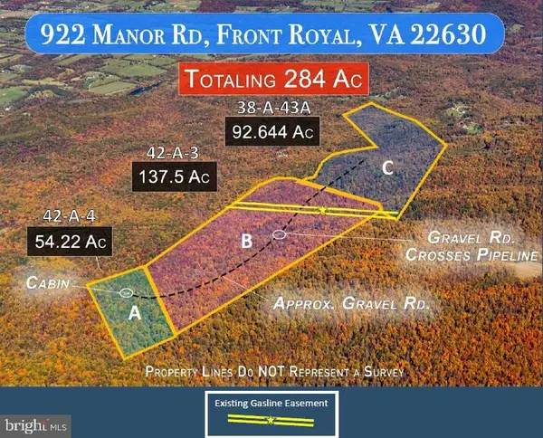 922 Manor Rd #lots A,b&c, FRONT ROYAL, VA 22630
