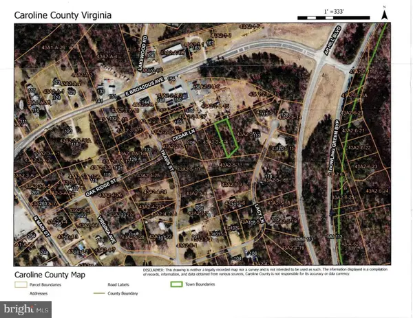 Cedar Ln, BOWLING GREEN, VA 22427