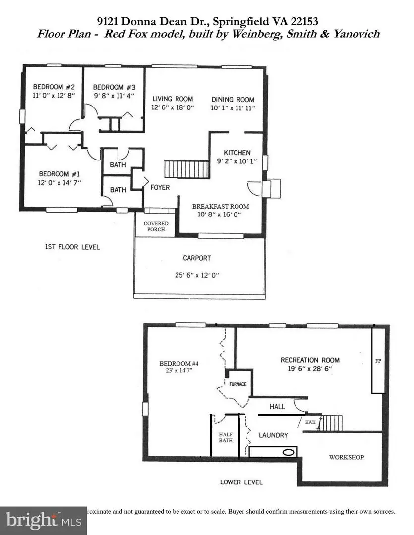 9121 Donna Dean Dr, Springfield, VA 22153 - #2