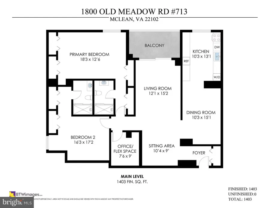 1800 Old Meadow Rd #713, McLean, VA 22102 - #3