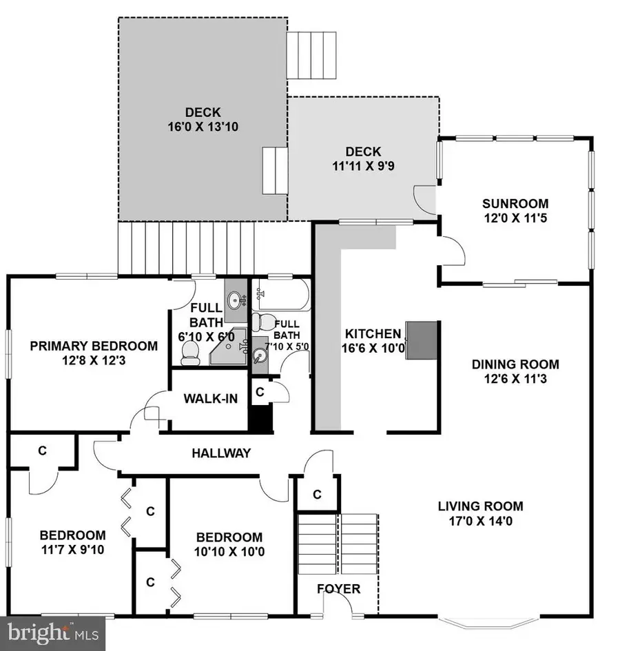 6629 Harriett St, Falls Church, VA 22042 - #3
