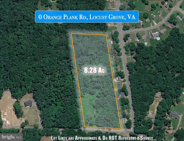 Orange Plank Rd, LOCUST GROVE, VA 22508