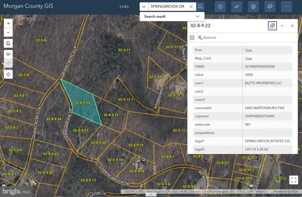 Lot 23 Springbrook Dr, BERKELEY SPRINGS, WV 25411