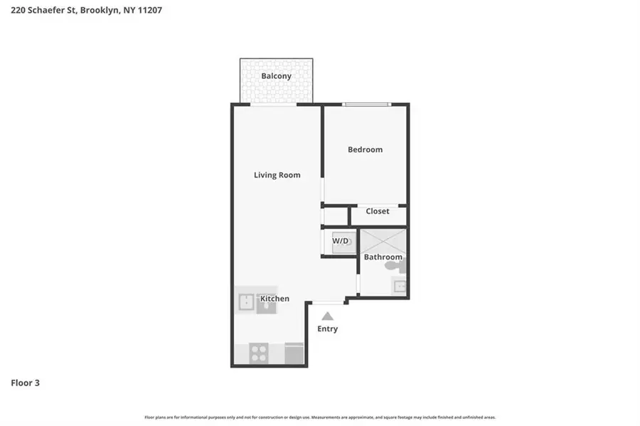 220 Schaefer Street #3B, Brooklyn, NY 11207 - #3