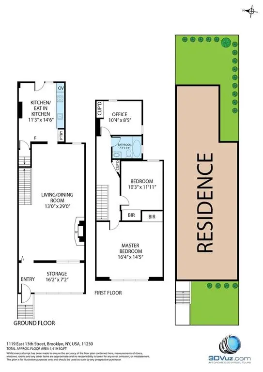 1119 East 13th Street, Brooklyn, NY 11230 - #3