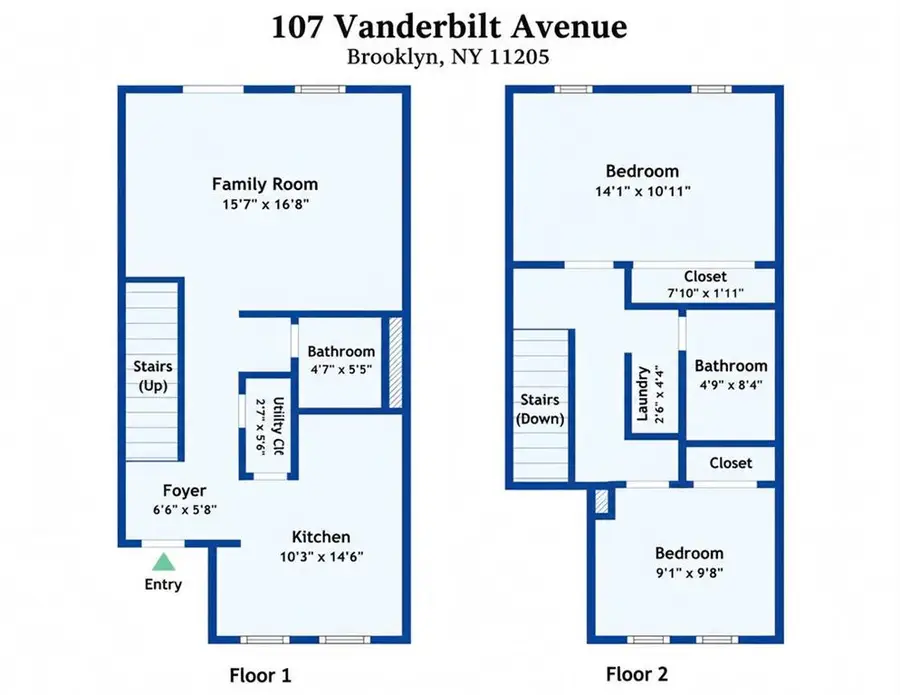 107 Vanderbilt Avenue #b, Brooklyn, NY 11205 - #2