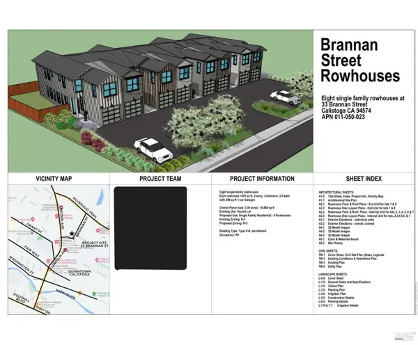 33 Brannan Street, Calistoga, CA 94515