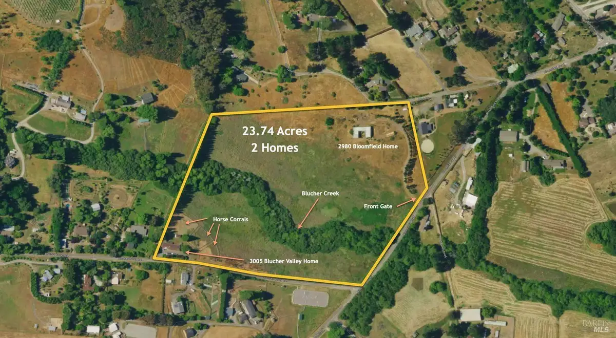 3006 Bloomfield Road, Sebastopol, CA 95472 - #1