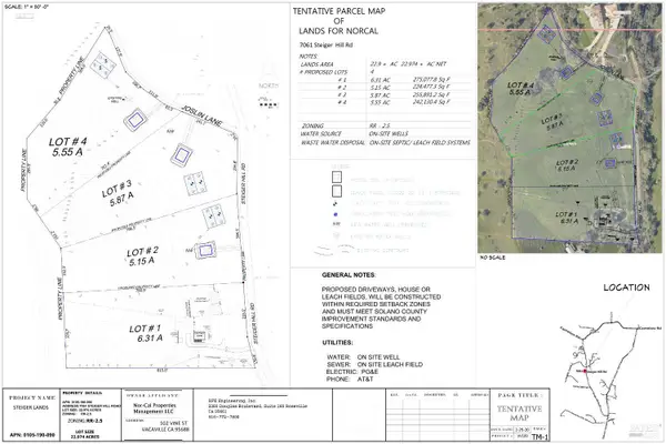 0 Steiger Hill Road #Lot 3, Vacaville, CA 95688